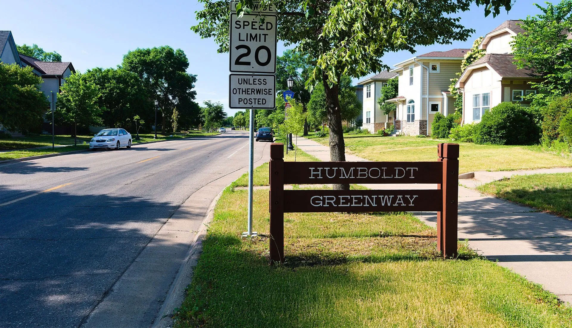 Humboldt Greenway entrance